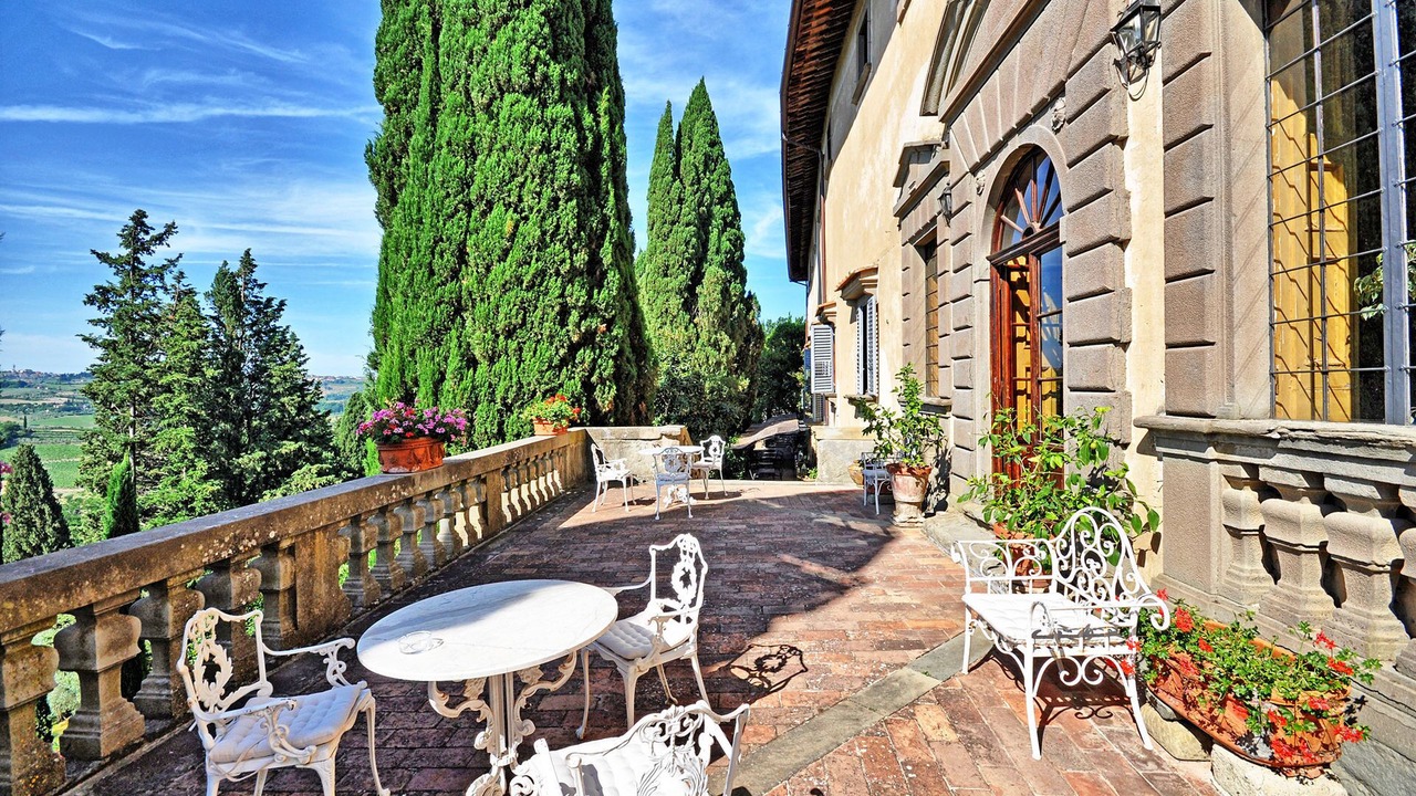 Photo of Patio Balcony in Montegufoni