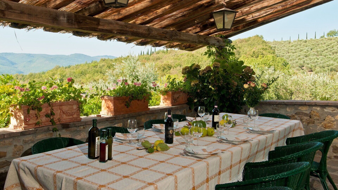 Photo of Patio Balcony in Radda in Chianti