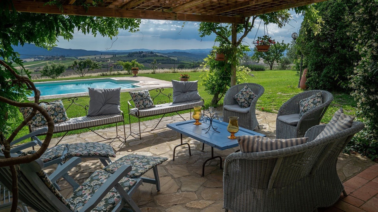 Photo of Patio Balcony in Castellina in Chianti