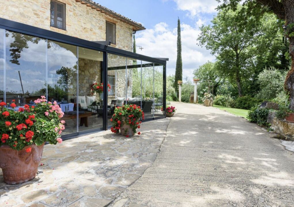 Photo of Patio Balcony in Castellina in Chianti