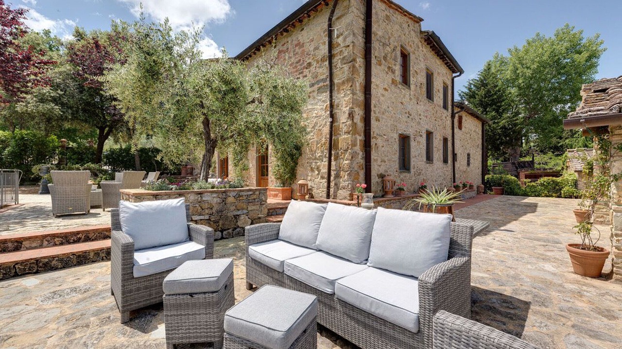 Photo of Patio Balcony in Panzano in Chianti