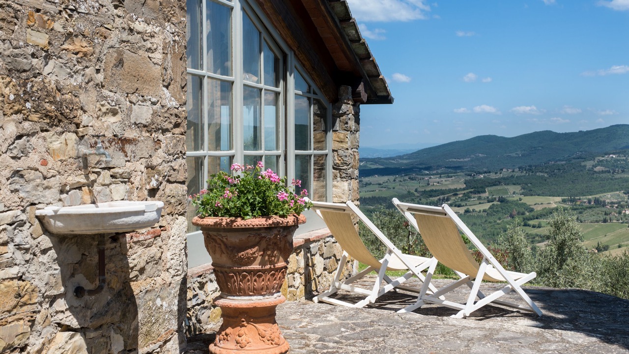 Photo of Patio Balcony in Panzano in Chianti