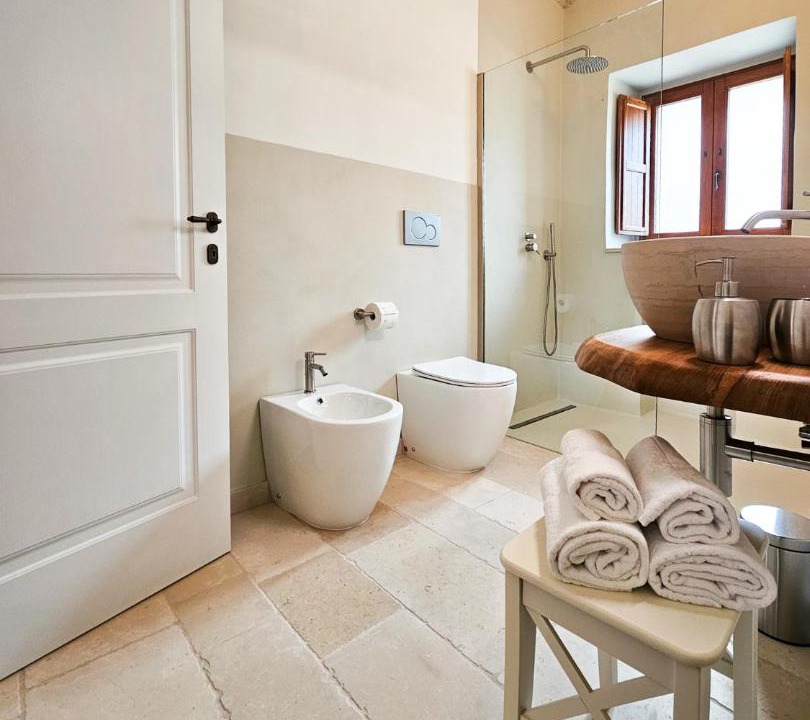 Photo of Bathroom in The Trulli of Alberobello