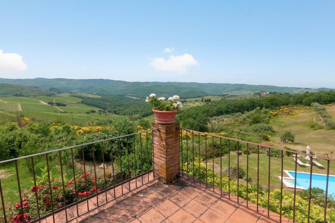Photo of Patio Balcony in Panzano in Chianti
