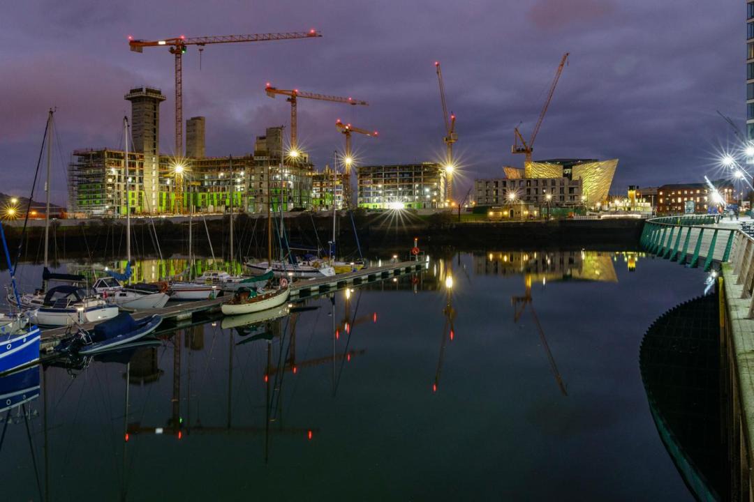 Photo of Buildings in Titanic Quarter
