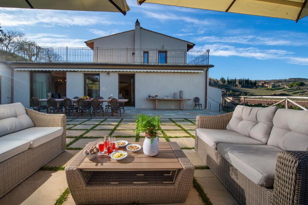 Photo of Patio Balcony in Panzano in Chianti