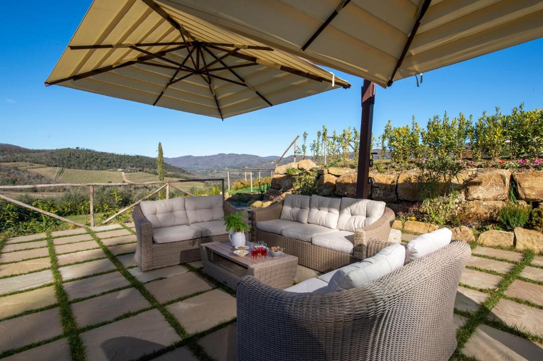 Photo of Patio Balcony in Panzano in Chianti