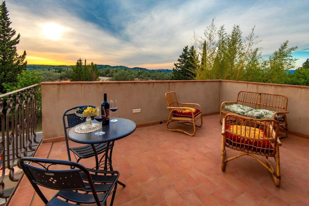 Photo of Patio Balcony in Greve in Chianti