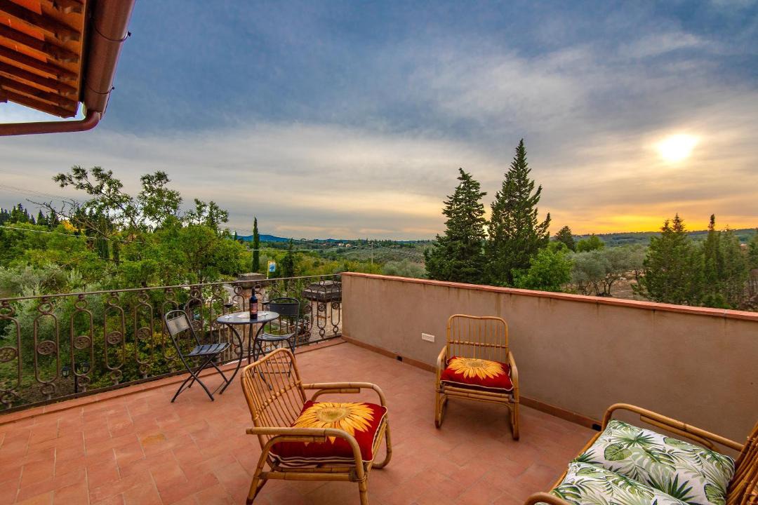 Photo of Patio Balcony in Greve in Chianti
