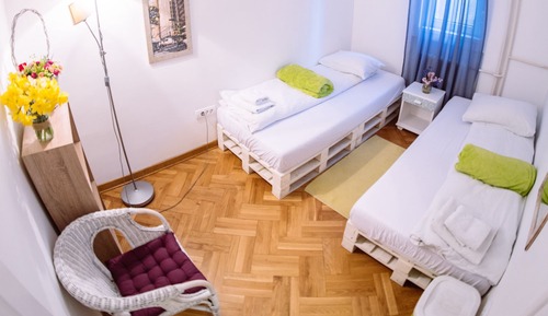 Twin Room (Shared Bathroom)