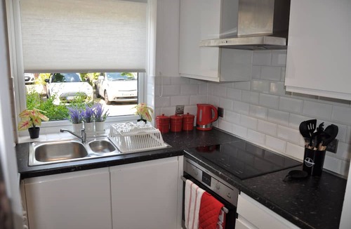 Island Gardens Apartment | Modern Ground Floor flat in Canary Wharf, London + FREE Parking